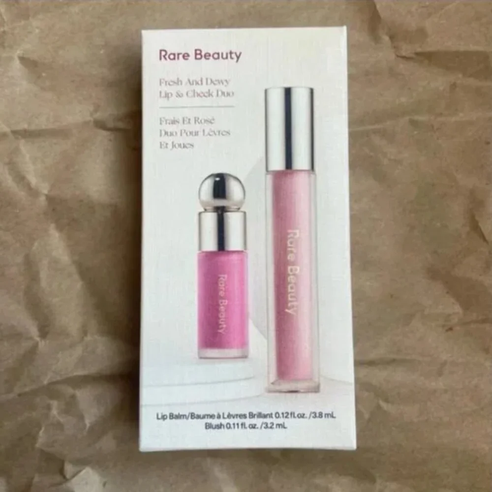NWT Rare Beauty by Selena Gomez Fresh and Dewy Lip & Cheek Duo
